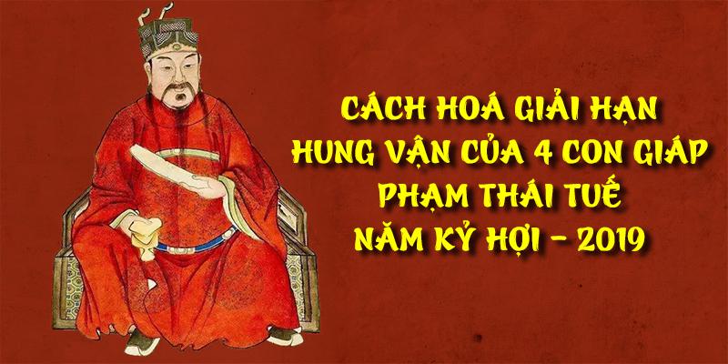 4 con giáp “đen như mực” vì phạm Thái Tuế trong năm Kỷ Hợi 2019