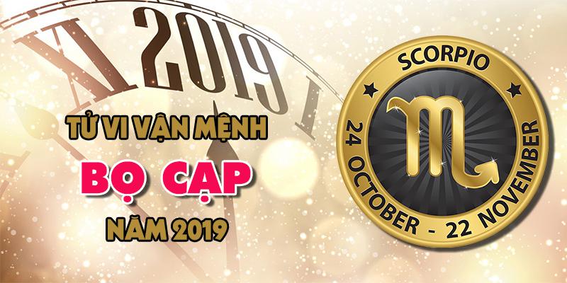 Vận mệnh của chòm sao Bọ Cạp trong năm 2019