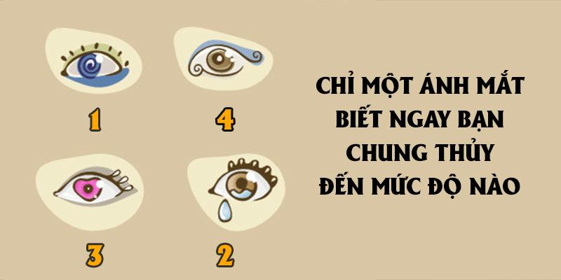 Đo mức độ chung thuỷ của chính bạn trong mối tình hiện tại thông qua một ánh mắt