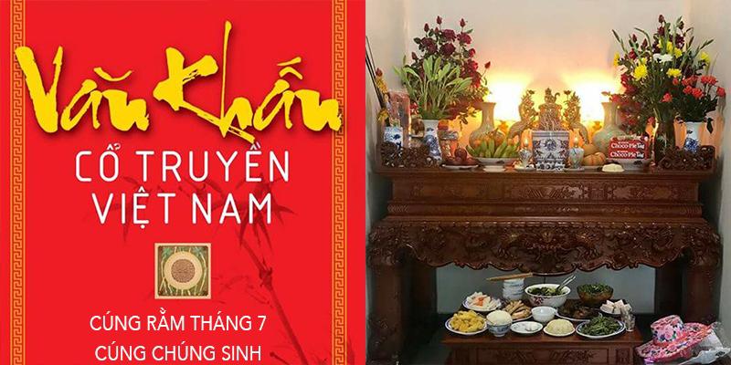 Trọn bộ 3 bài văn khấn cúng Rằm tháng 7